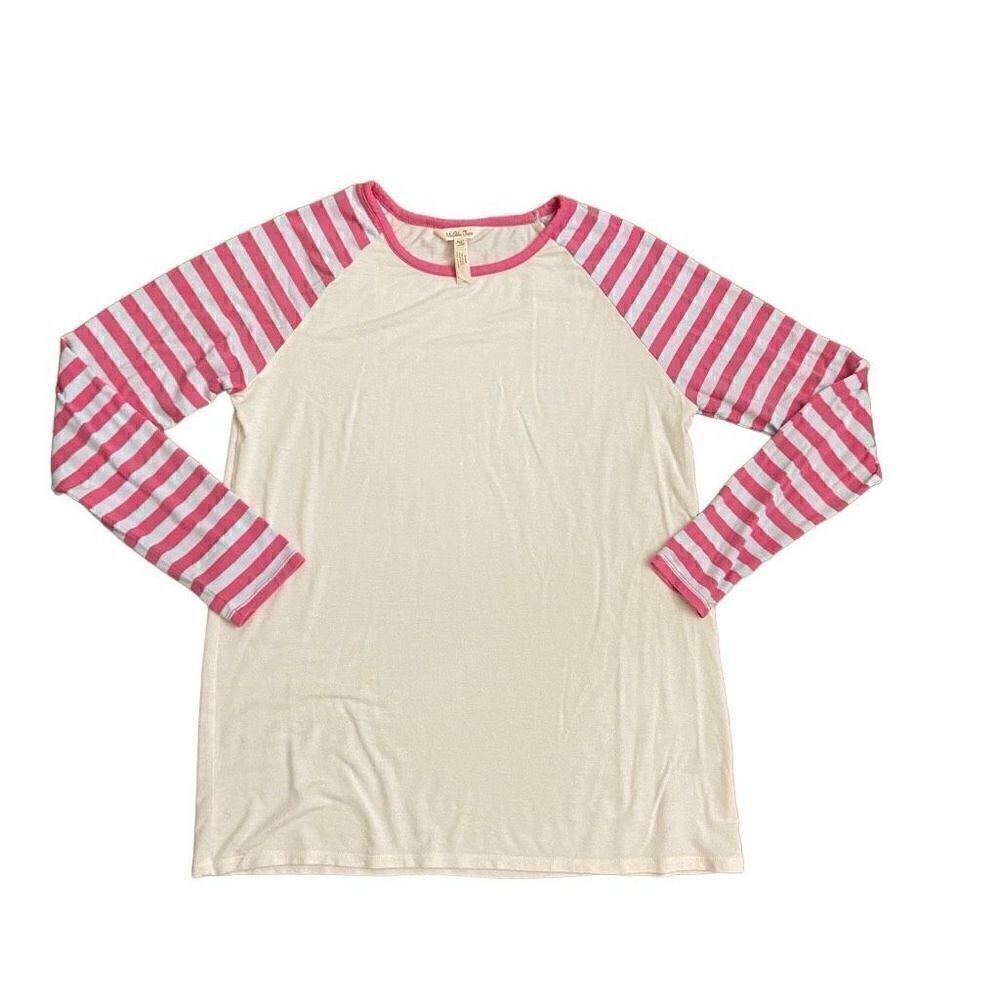 Womens Matilda Jane Wonderment Any Time PJ Top Raglan Long Sleeves Medium